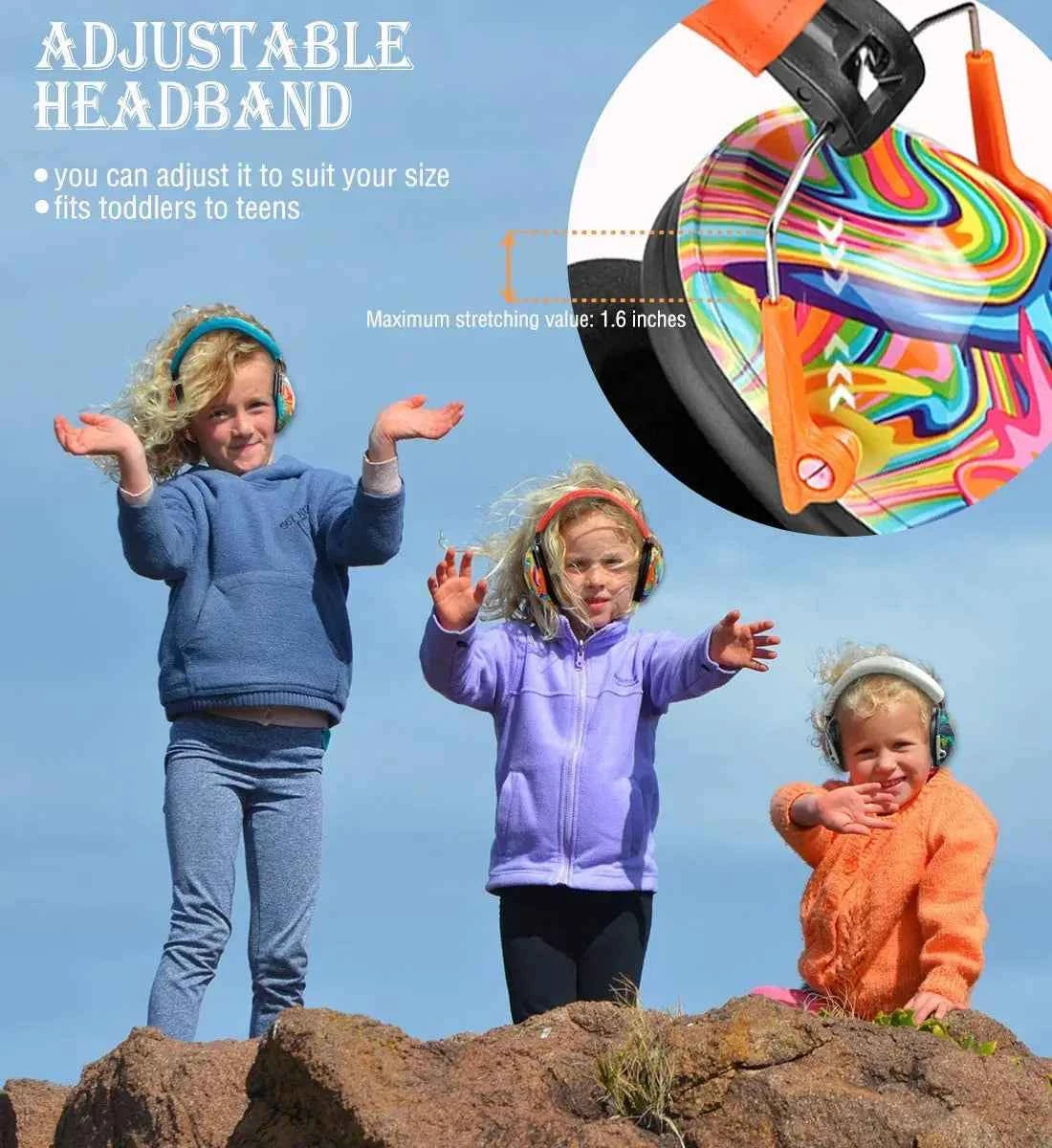 Kids foldable earmuffs – image 4