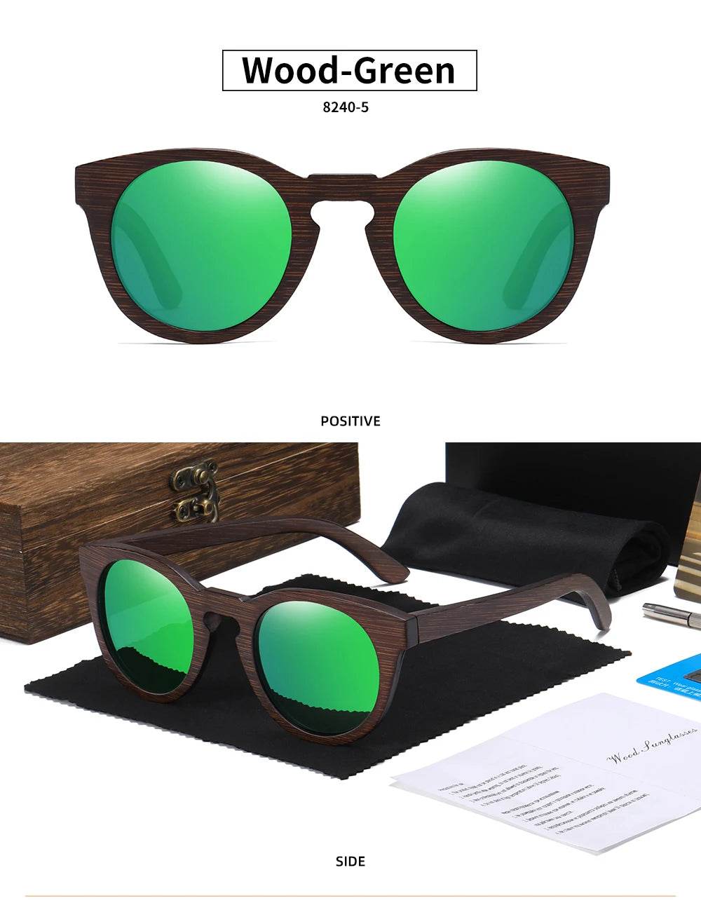 Bamboo Polarized Sunglasses - SnaggIt