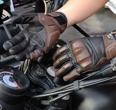 Retro Leather Motorcycle Gloves by Snagg A Motorcycle Gloves