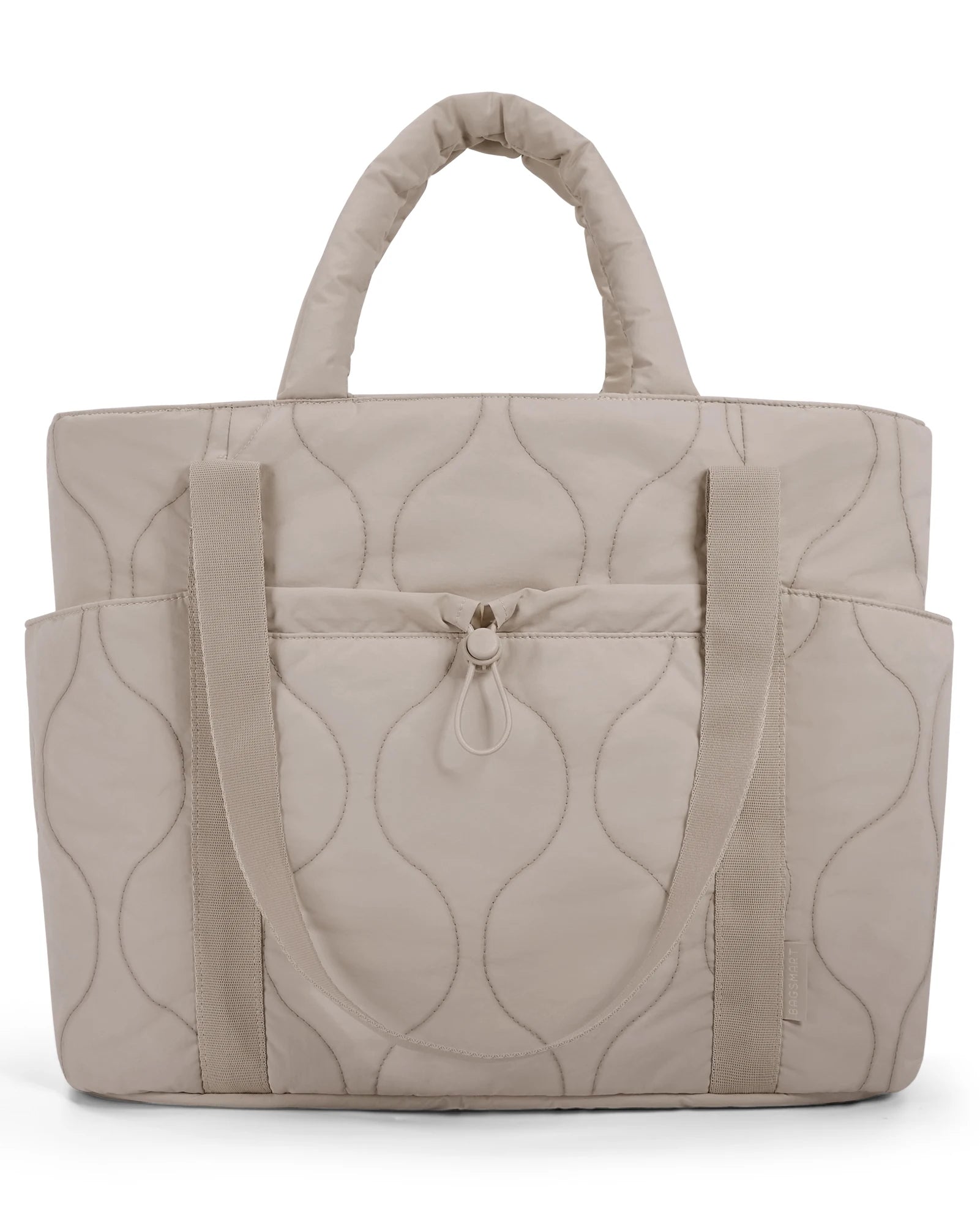 Women's Quilted Puffer Boston Bag – Lightweight Large Padded Shoulder Tote for Work & Travel (21L)