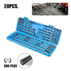 20pcs SDS Plus Electric Hammer Drill Bit Set