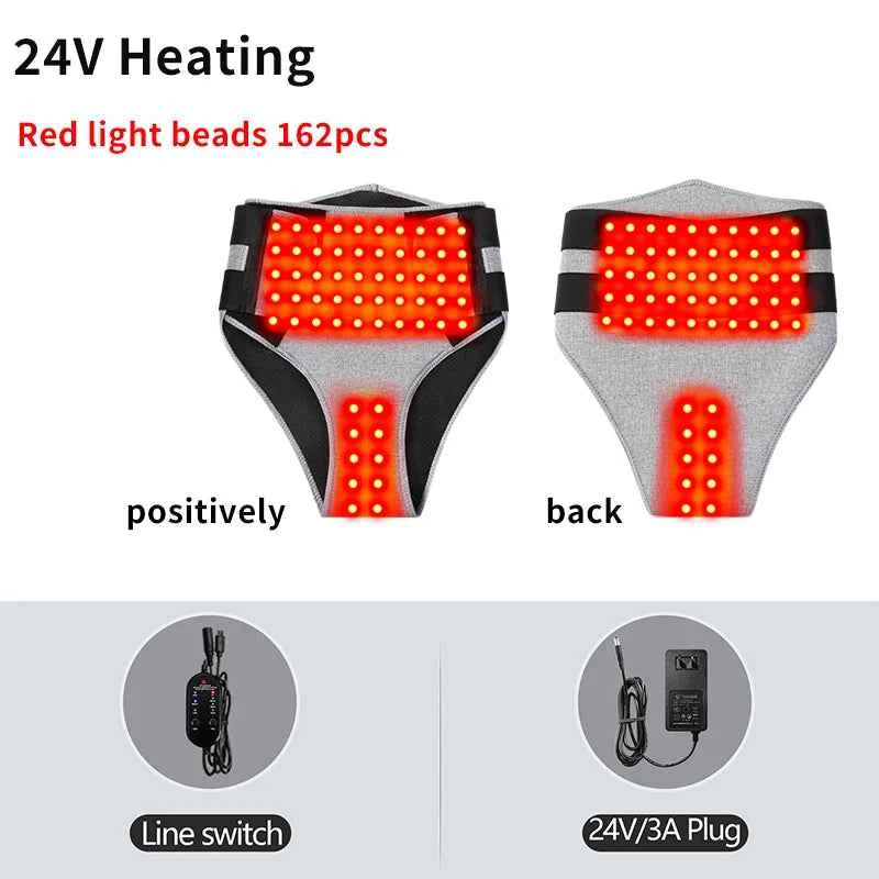Red Light Heating Women’s Waist Support & Abdominal Massager – Warm Therapy Underwear