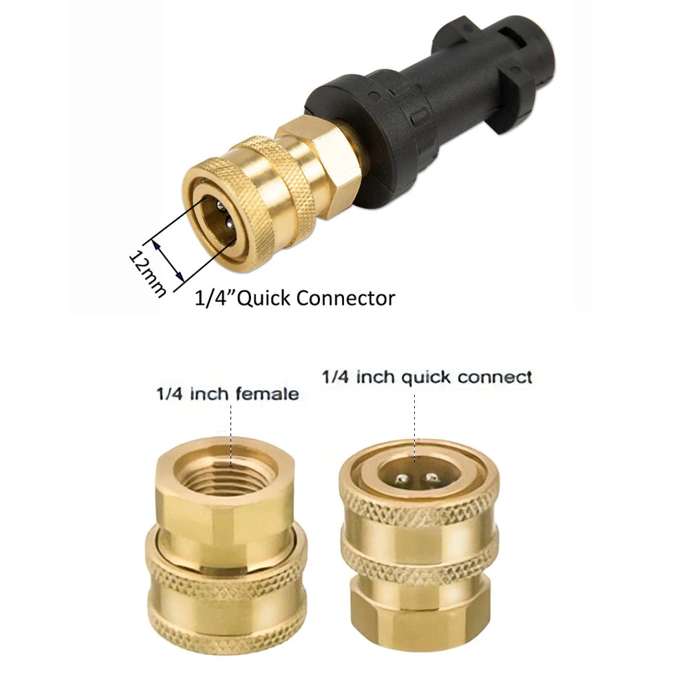 Pressure Washer Bayonet Fitting for Spray Gun & Lance by Snagg A Fitter