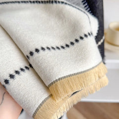 Double Sided Thick Pashmina Shawl & Poncho for Women - Others In Fashion