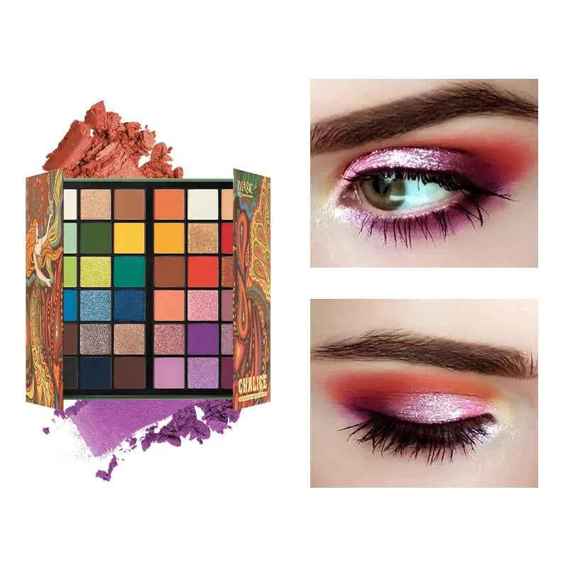 36 Color Professional Master Palette – High-Pigment Matte, Shimmer & Body Art Essentials