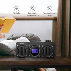 Portable Bluetooth Speaker with FM Radio by Snagg A Portable Speaker