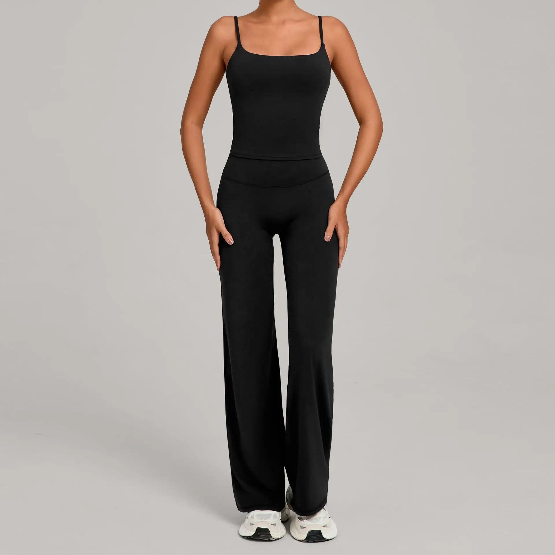 Women's 2-Piece Push-Up Yoga Tracksuit | High Waist Leggings & Fitness Bra Workout Gym Sportswear