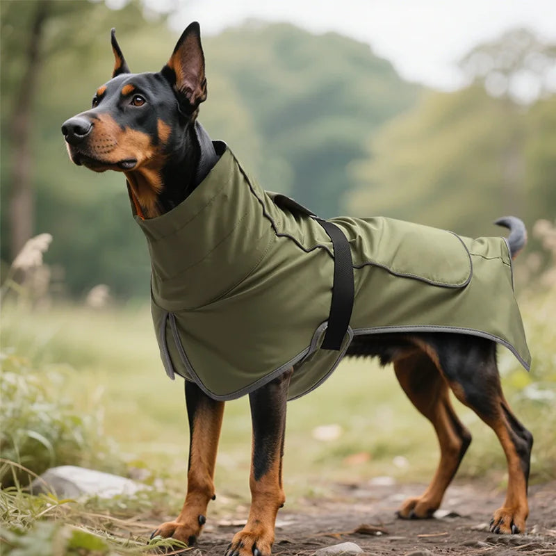 Pet Stormcoat - Waterproof Dog Raincoat with Windbreaker Protection by Snagg A Raincoat