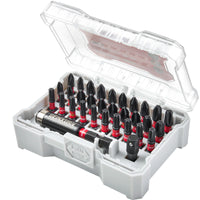 32PCS Impact Screwdriver Bits Set – PH/SL/PZ/Torx/Hex Multi Insert Bits with Magnetic Bit Holder & Adapter