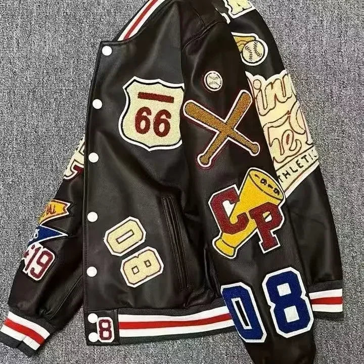 Streetwear Bomber Varsity Jacket by Snagg A Jacket