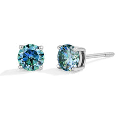 0.5CT Colored Moissanite Stud Earrings - SnaggIt