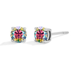 0.5CT Colored Moissanite Stud Earrings - SnaggIt