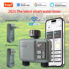 Smart WiFi + RF433 2-Way Garden Water Timer
