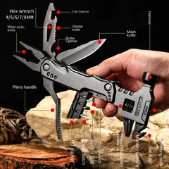 7-in-1 Multi-Functional Folding Hammer