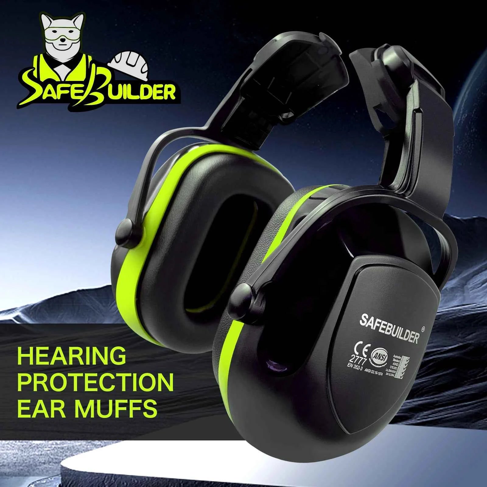 Helmet-mounted clip-on earmuffs – image 2