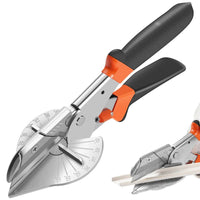 Adjustable Angle Miter Shears (45°–135°) with 2 Replacement Blades - SnaggIt