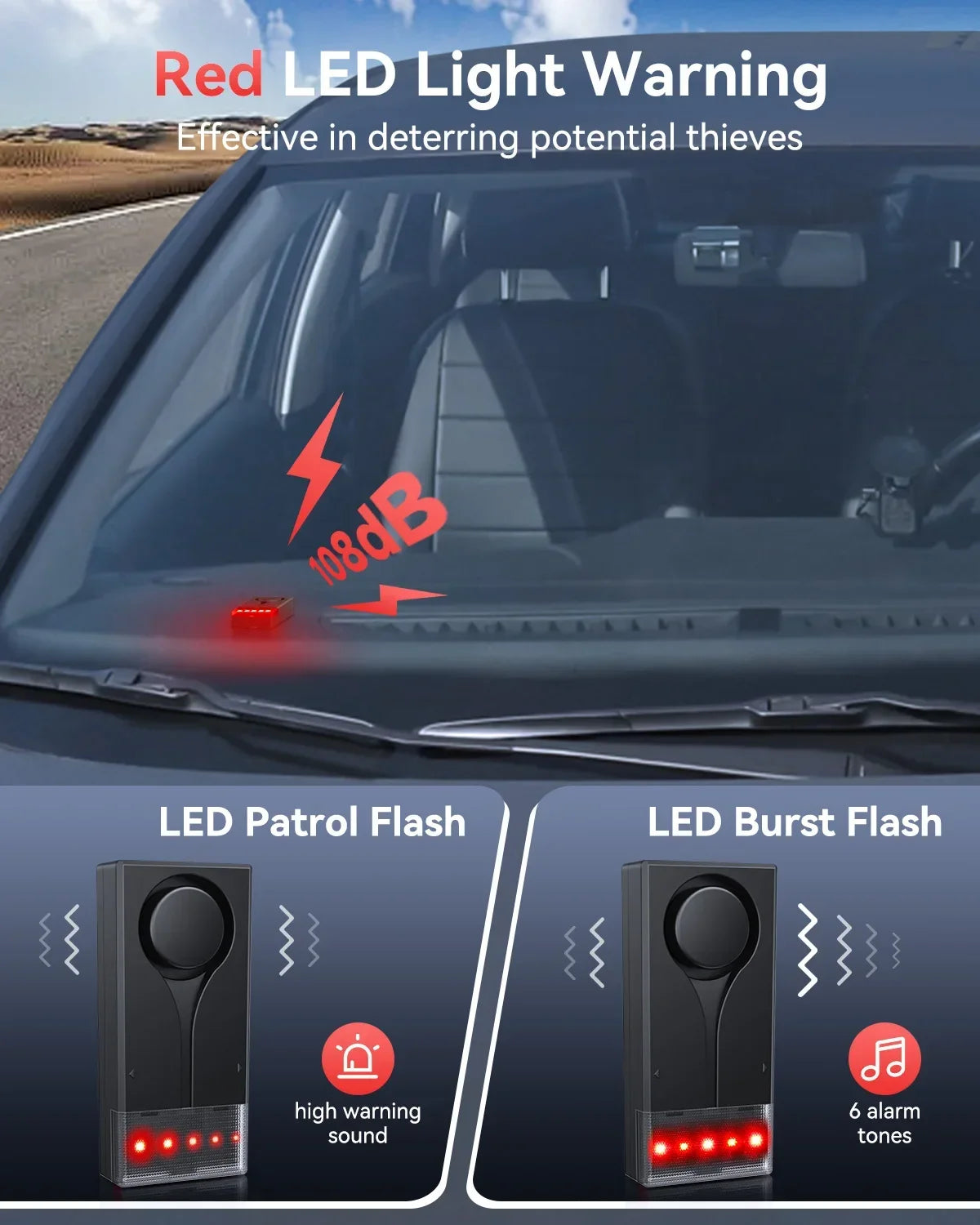 Wireless Car/ Motorbikes Anti-Theft Alarm by Snagg A Motorcycle Alarm