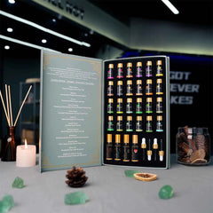 28 Bottle Master Aromatherapy Suite – 100% Pure Botanical Library with Targeted Synergy Blends