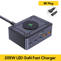 Digital Display USB C Fast Charging Station with PD 100W by Snagg A Charging Station