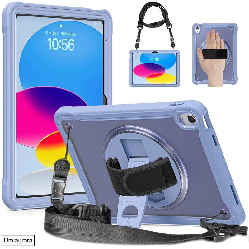 Shockproof Armor Case For IPad 7th 8th 9th 10.2 10th Gen 10.9 Air2 Pro 9.7 by Snagg An iPad Case
