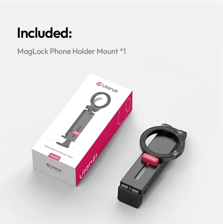 MagLock Phone Holder Mount Tripod by Snagg A Tripod