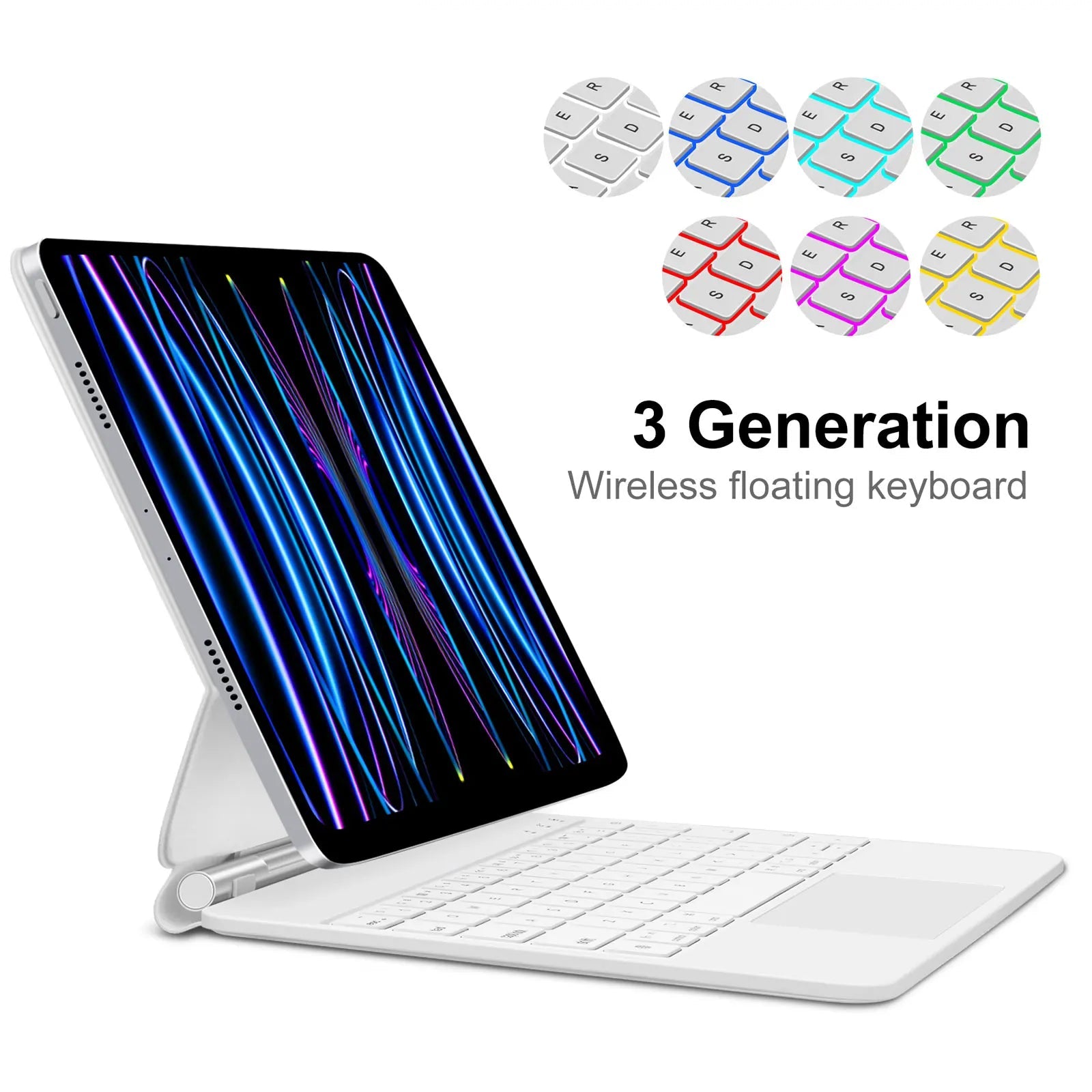 Magic Keyboard for iPad Series by Snagg A Wireless Keyboard