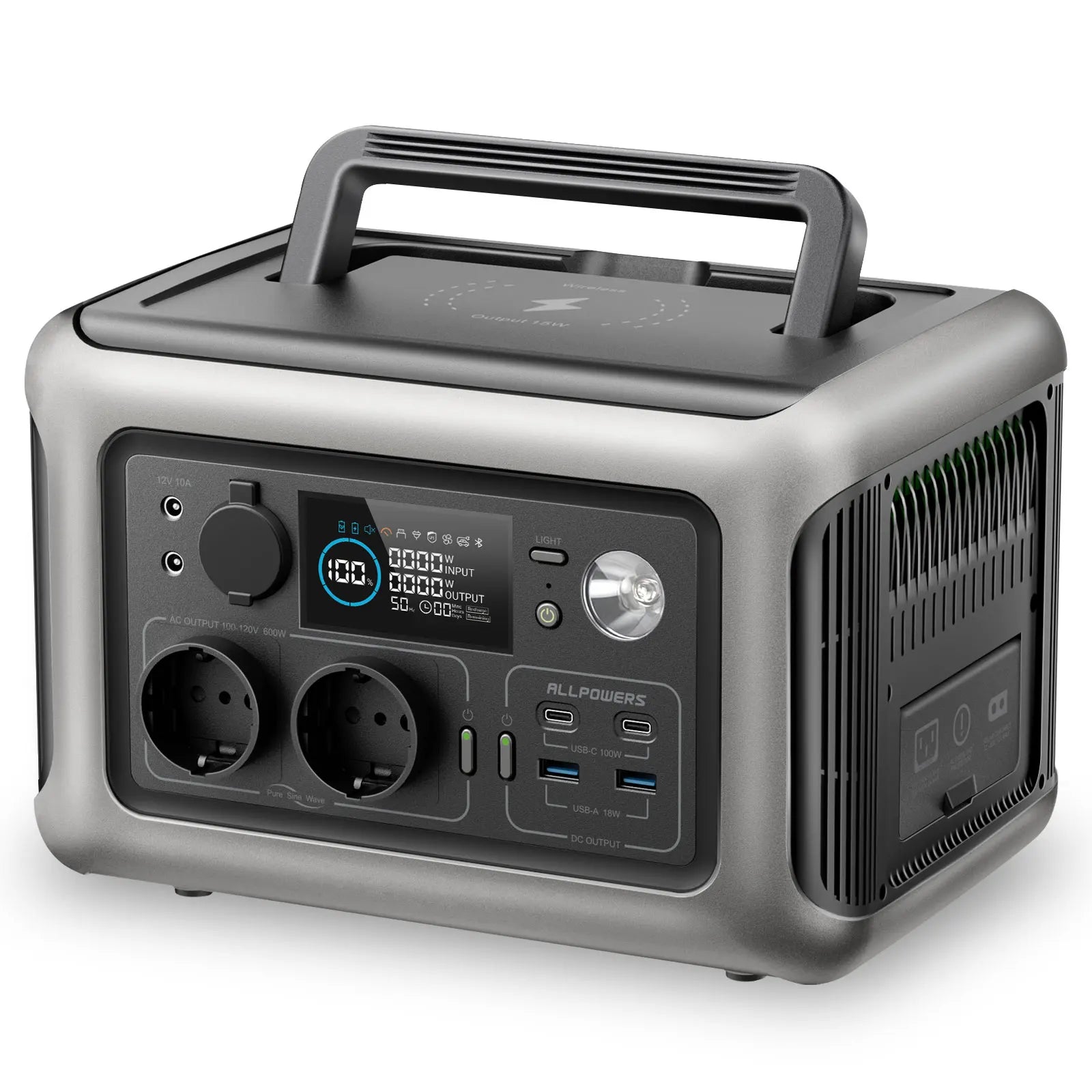 299Wh LiFePO4 portable power station – image 8