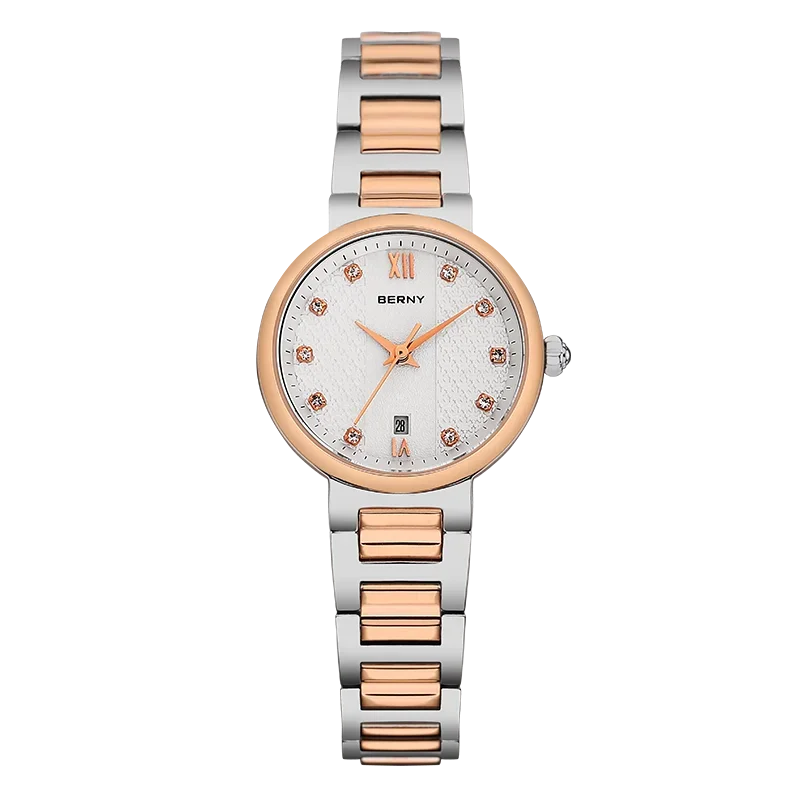 BERNY Ladies Diamond Quartz Watch