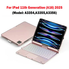 360 Degree Flip Backlit Magic Keyboard For iPad 11th Generation A16/ iPad Air 7 11 13 inch by Snagg A Wireless Keyboard