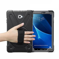 Kids Rotation Hand Strap Stand Armor Case For Samsung Tab A6 10.1 2016 SM-T580 SM-T585 S Pen SM-P580 P585 by Snagg A Tab Case