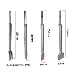 17Pcs SDS Plus Hammer Drill Bit Set