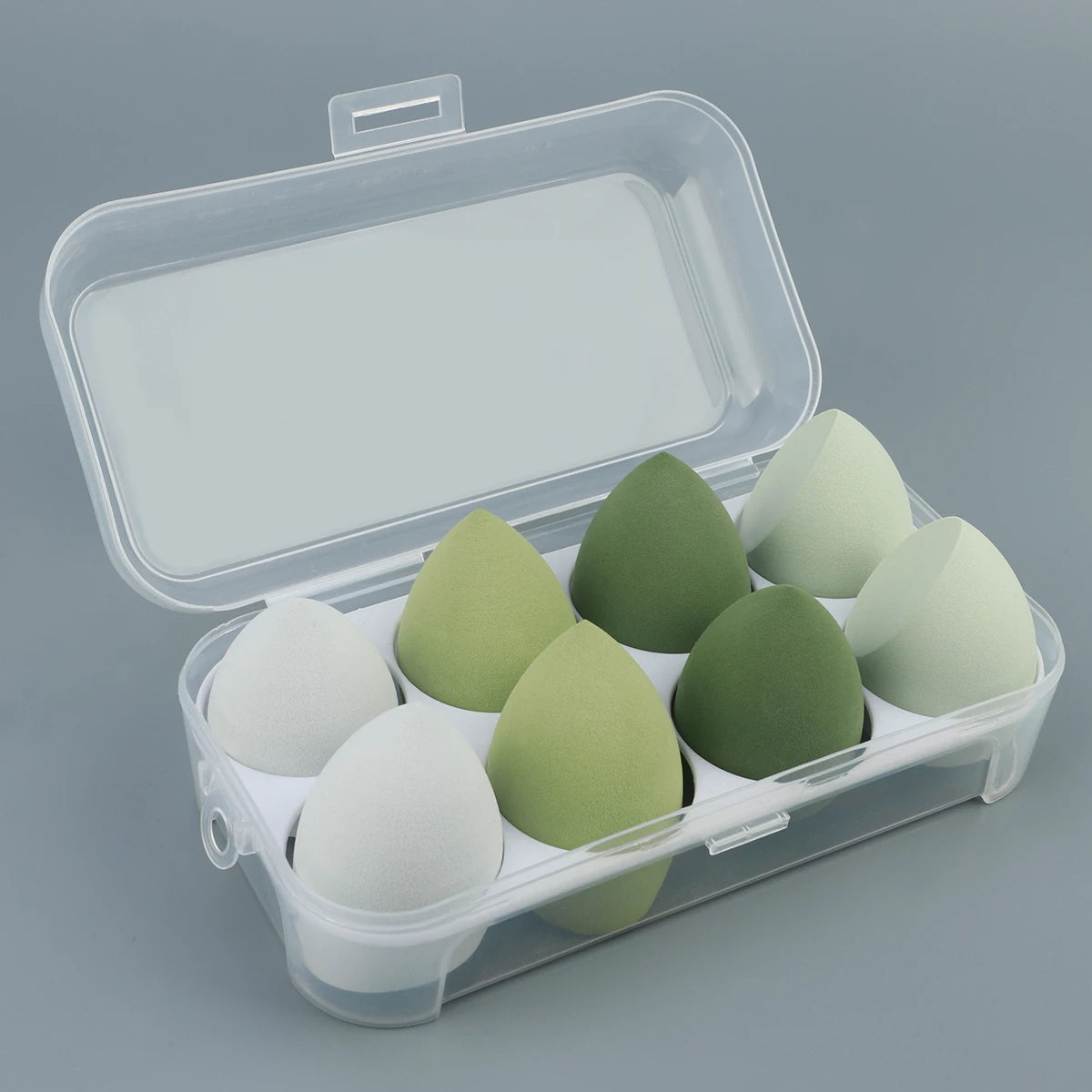 Professional Beauty Egg Series – 4/8 Pieces High Elasticity Cosmetic Puff Set