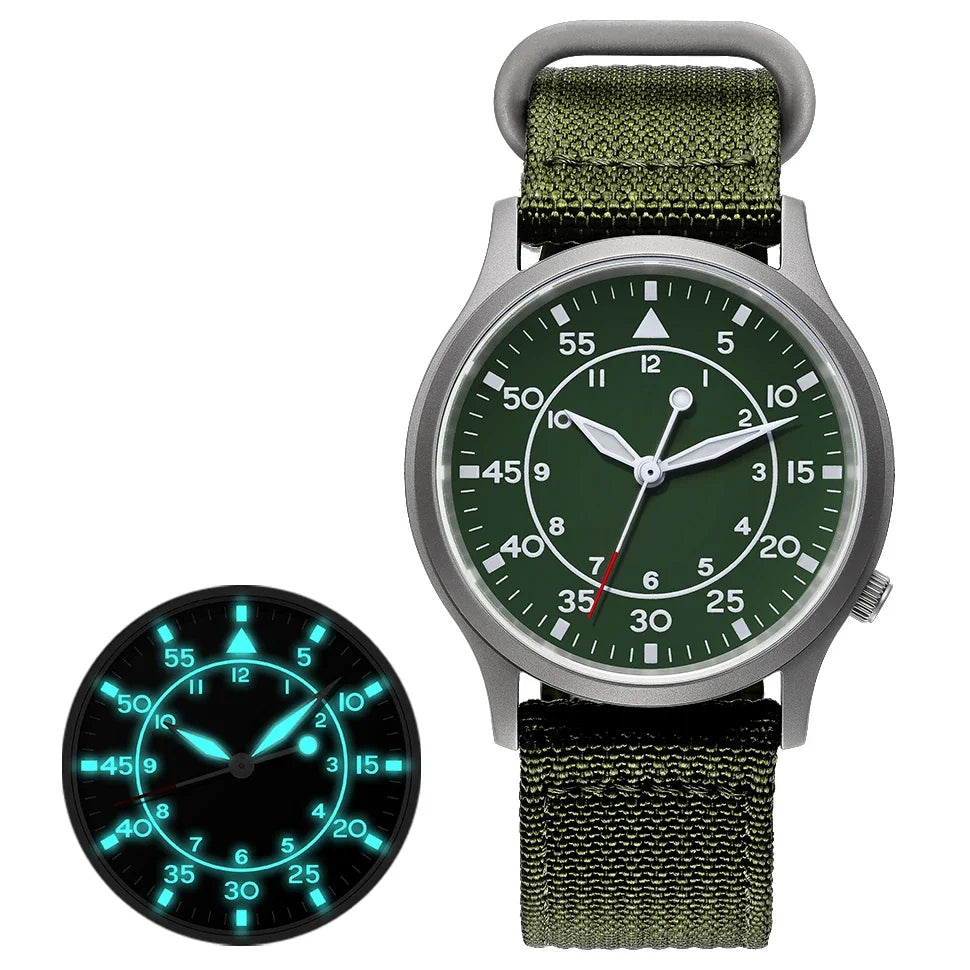 Titanium Quartz Watch – Ultra-Thin Precision