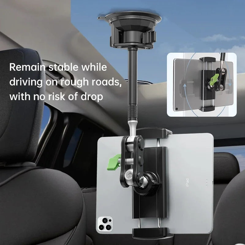 Aluminum Alloy Car Tablet Support 360° Rotation by Snagg A Tablet Holder