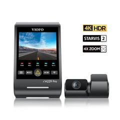 4K Dual Channel Telephoto Dash Cam | 4x Optical Zoom & Dual Sony STARVIS 2 Sensors