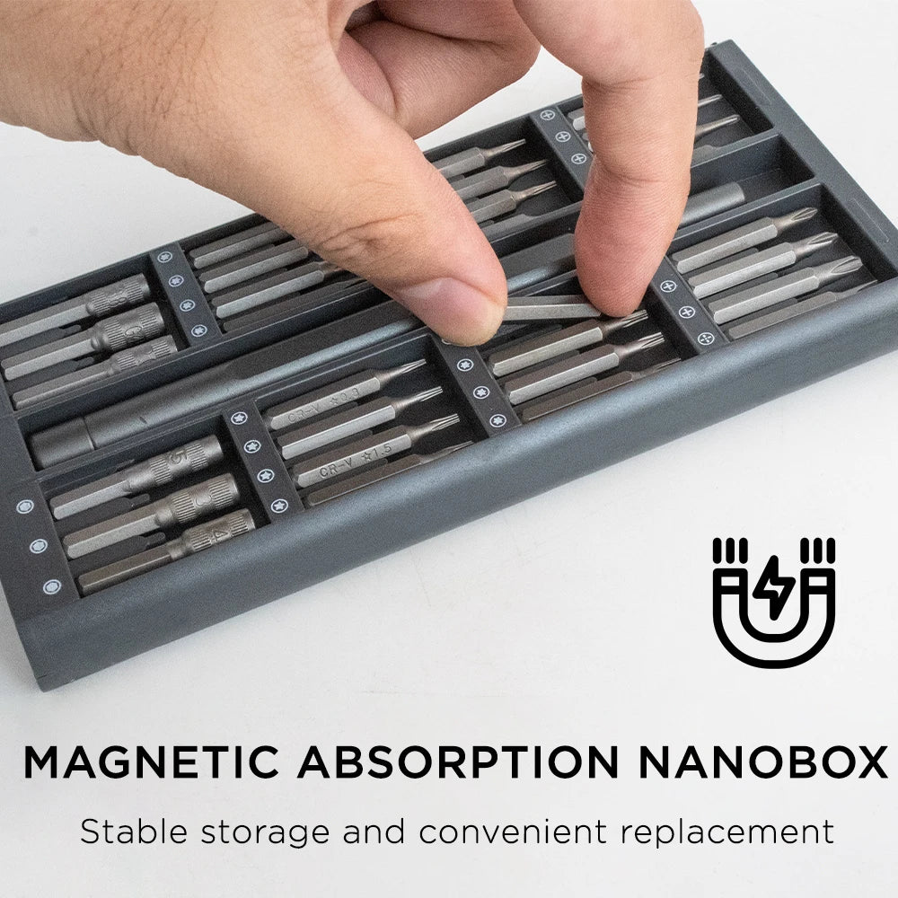 25/63-in-1 Magnetic Precision Screwdriver Kit