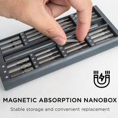 25/63-in-1 Magnetic Precision Screwdriver Kit