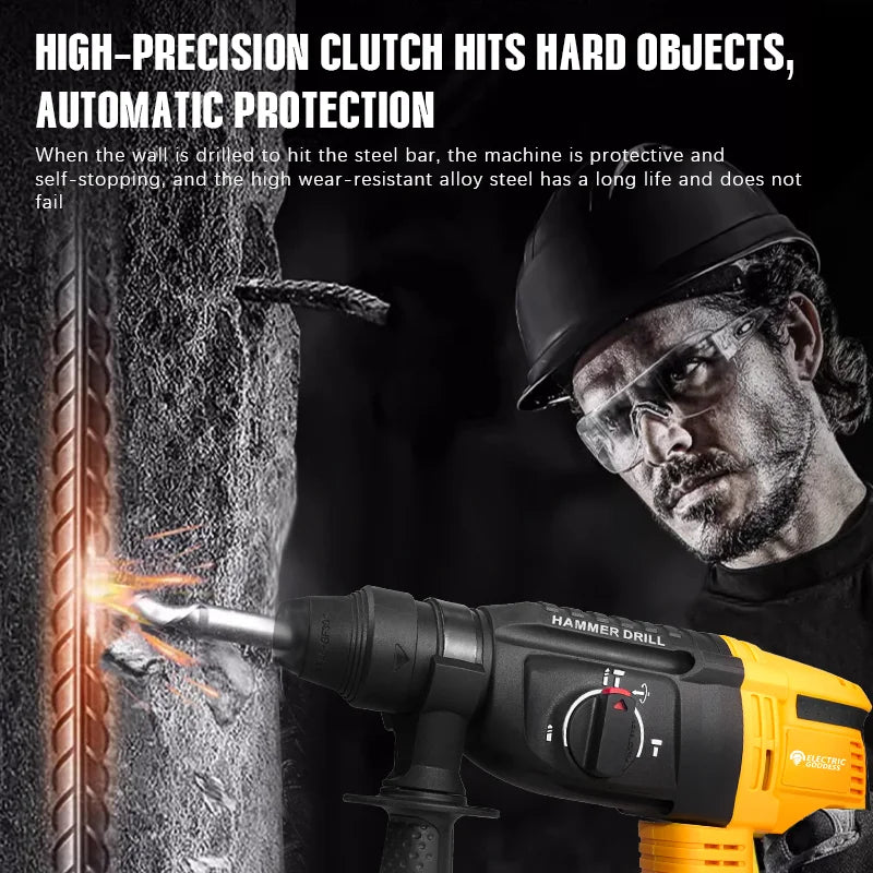 26mm Brushless Rotary Hammer Drill