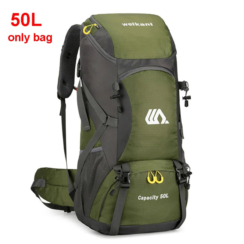 50L Large Hiking & Travel Backpack