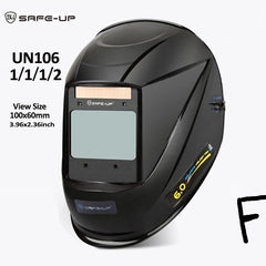 SAFE UP Auto Darkening Welding Helmet by Snagg A Welding Helmet