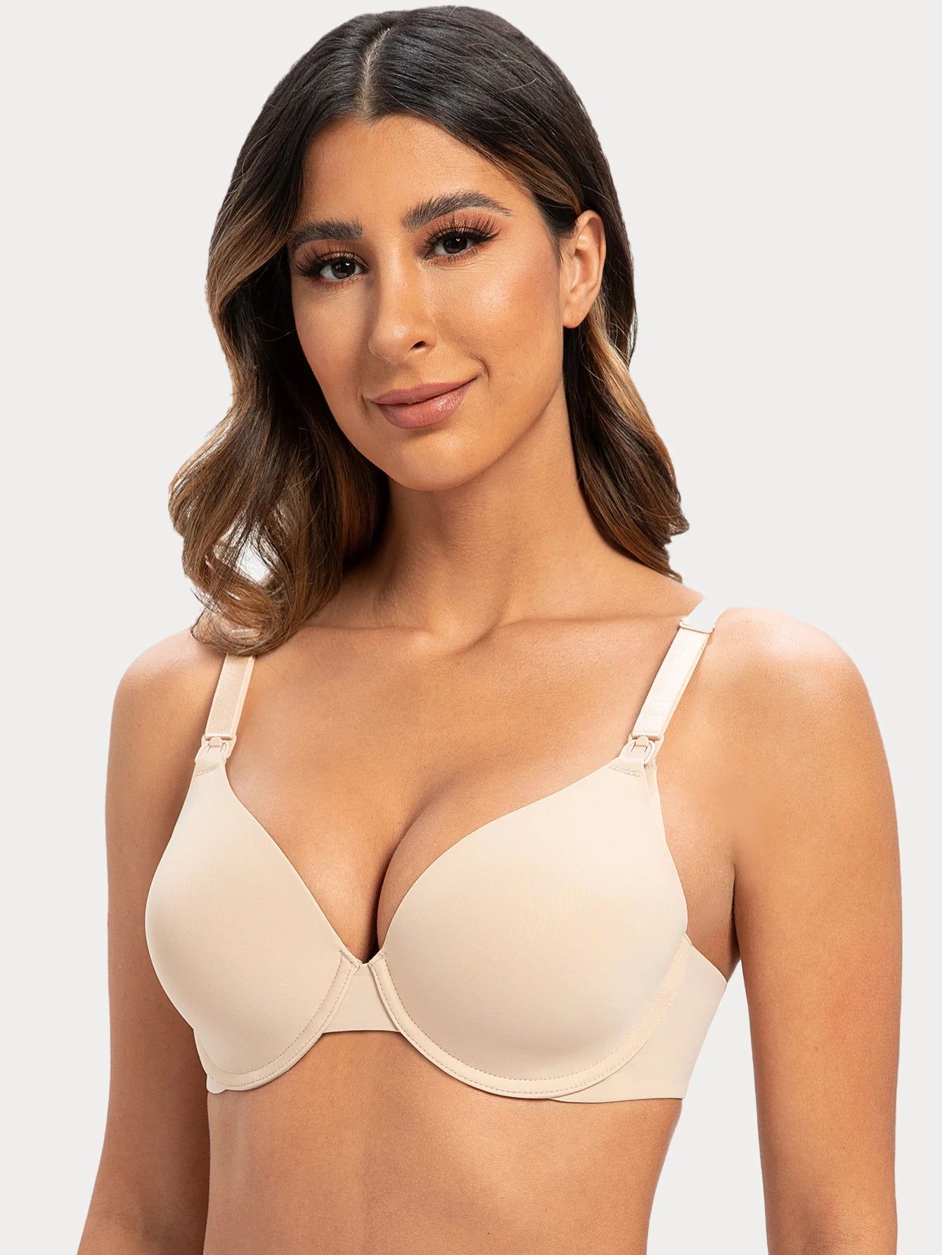 Maternity Nursing Bra | Plus Size Breastfeeding Underwire Full Coverage