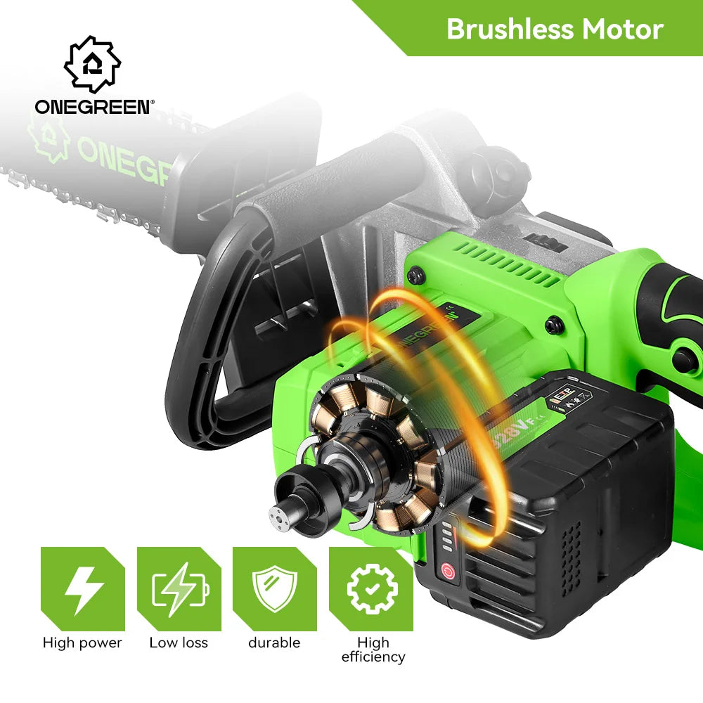 16" Brushless Chainsaw – 8000W