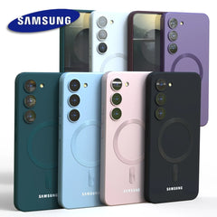 MagSafe Compatible Silicone Case for Samsung Galaxy S25 & A Series by Snagg A Phone Case