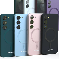MagSafe Compatible Silicone Case for Samsung Galaxy S25 & A Series by Snagg A Phone Case