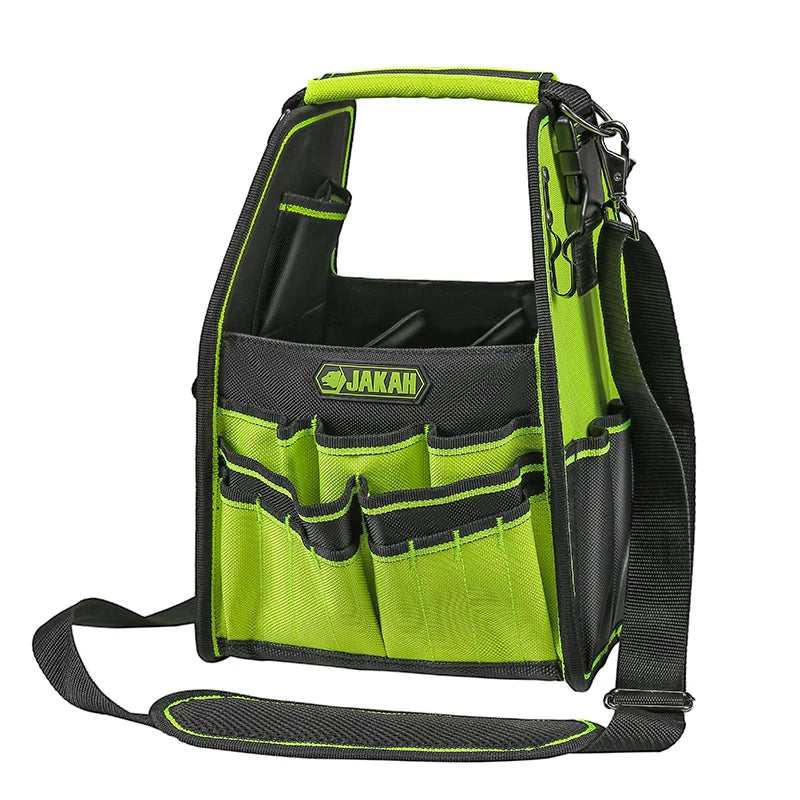 Open Tool Bag with Adjustable Straps