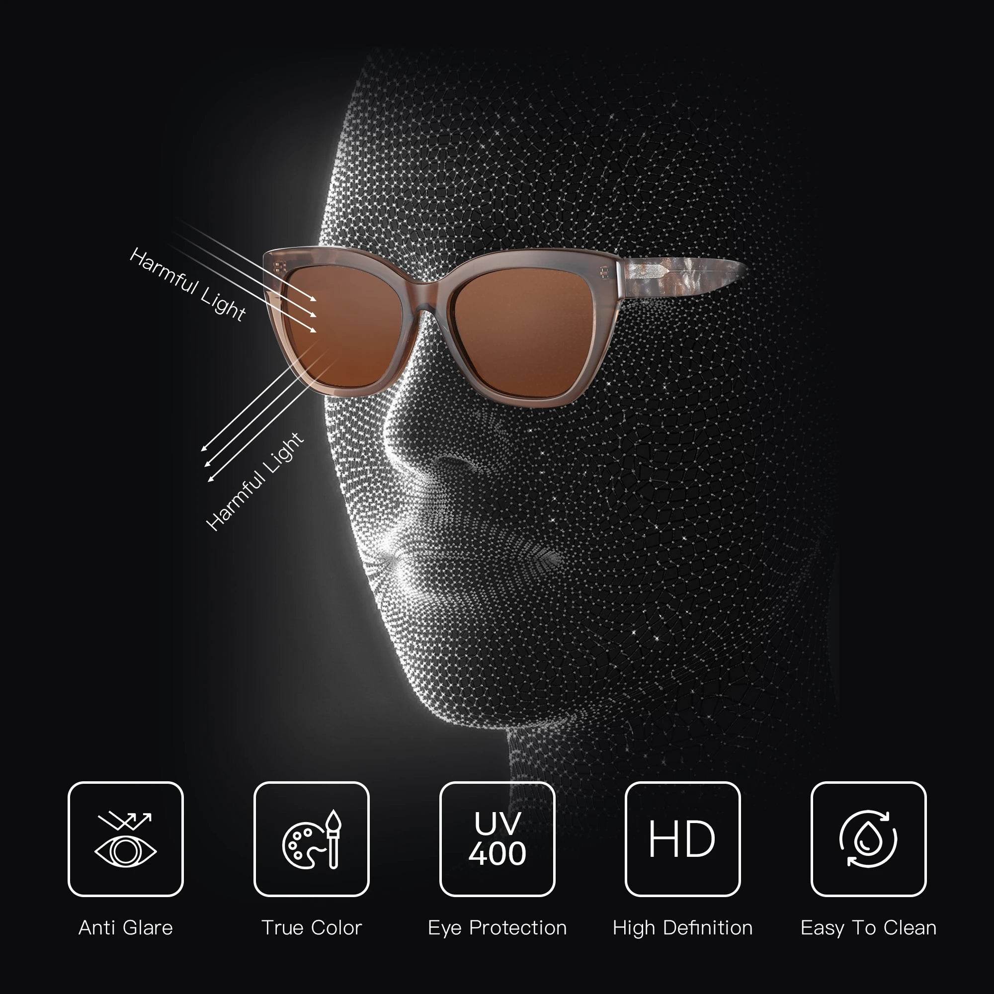 2025 Butterfly Polarized Sunglasses - SnaggIt