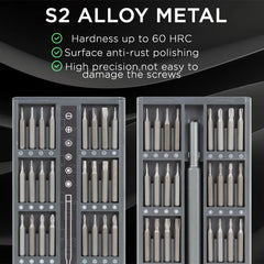 25/63-in-1 Magnetic Precision Screwdriver Kit