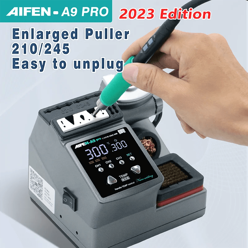 A9PRO Smart Soldering Station - SnaggIt