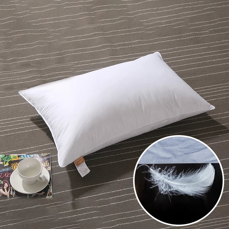 Goose Down & Feather Cushion Core – 100% Cotton Cover by Snagg A Pillow