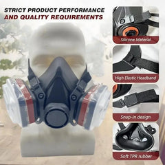 6200 Half Face Respirator Mask by Snagg A Face Mask